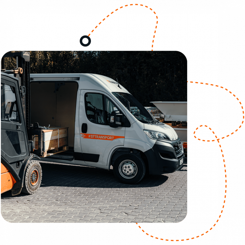 Transporter für Kurier- und Sonderfahrten, europaweit.